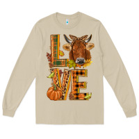 Love Fall Cow Long Sleeve Tee | Teevron