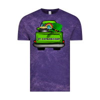 Cloud Purple St Patrick's Day Truck Vintage Tee - Bettercallsaul