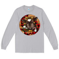 Moon Dust Christmas Baby Cow Long Sleeve Tee - RanaPortraitStore