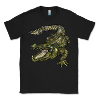 Black alligator Classic Tee - BarkalooDesign