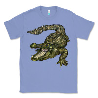 Colony Blue alligator Classic Tee - BarkalooDesign