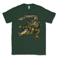 Sports Green alligator Classic Tee - BarkalooDesign