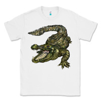 White alligator Classic Tee - BarkalooDesign