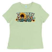 Matcha love like jesus sunflowers Ladies Tee - NancyCooperArtShop