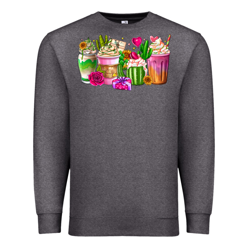 Stuck On You Cup Premium Sweatshirt by CowhideDigitalArt | Teevron