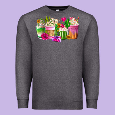 Stuck On You Cup Premium Sweatshirt Designed By Cowhidedigitalart