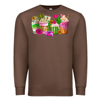 Chestnut Stuck On You Cup Premium Sweatshirt - CowhideDigitalArt
