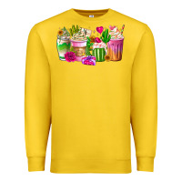 Lemon Stuck On You Cup Premium Sweatshirt - CowhideDigitalArt