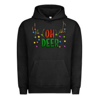 Pigment Black Oh deer christmas Urban Hoodie - Artiststas