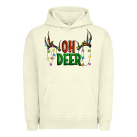 Pigment Pistachio Oh deer christmas Urban Hoodie - Artiststas