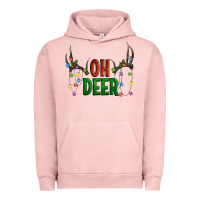 Pigment Salmon Oh deer christmas Urban Hoodie - Artiststas