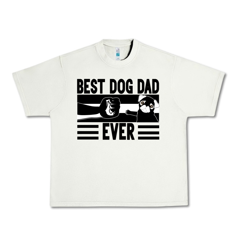 Best Dog Dad Ever Urban Heavy Tee by Bettercallsaul | Teevron