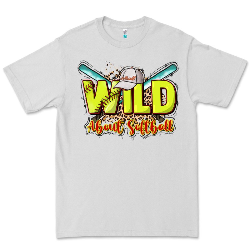 Wild About Softball Premium Tee by NancyCooperArtShop | Teevron