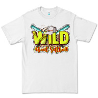 White wild about softball Premium Tee - NancyCooperArtShop