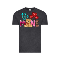 Vintage Black valentine's day be mine tedybear Vintage Tee - RanaPortraitStore