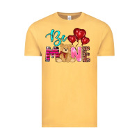 Vintage Mustard valentine's day be mine tedybear Vintage Tee - RanaPortraitStore