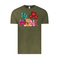 Vintage Olive valentine's day be mine tedybear Vintage Tee - RanaPortraitStore