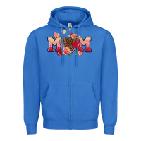 True Royal Valentine's day mom Mother's Day Zipper Hoodie - FaDigitalArtStudio