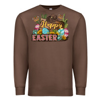 Chestnut Happy Easter Premium Sweatshirt - LillyAllenDesigns