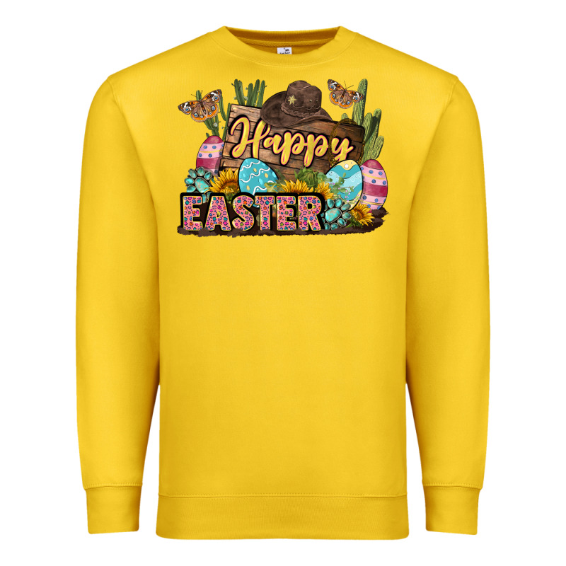 Happy Easter Premium Sweatshirt by LillyAllenDesigns | Teevron