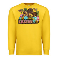 Lemon Happy Easter Premium Sweatshirt - LillyAllenDesigns