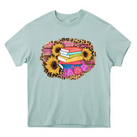 Arona books sunflower back to school background Heavy Core Tee - AdoDesignShop