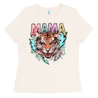 Bone mama tiger lightning bolt Ladies Tee - NancyCooperArtShop