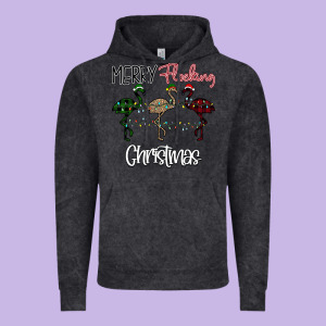 Merry Flocking Christmas Vintage Hoodie Designed By Bettercallsaul
