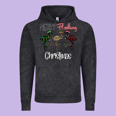 Merry Flocking Christmas Vintage Hoodie Designed By Bettercallsaul