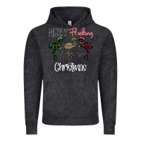 Vintage Black Merry Flocking Christmas Vintage Hoodie - Bettercallsaul