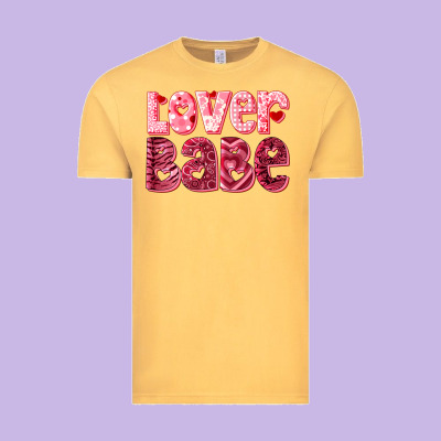 Lover Babe Vintage Tee Designed By Ranaportraitstore