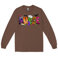 Chestnut Nurse Halloween Long Sleeve Tee - NancyCooperArtShop