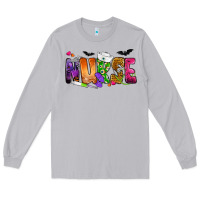Moon Dust Nurse Halloween Long Sleeve Tee - NancyCooperArtShop