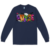 Navy Nurse Halloween Long Sleeve Tee - NancyCooperArtShop