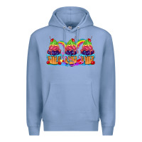 Colony Blue Pride cupcake Premium Hoodie - FaDigitalArtStudio