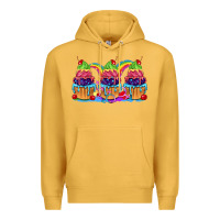 Mustard Pride cupcake Premium Hoodie - FaDigitalArtStudio