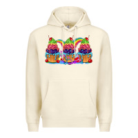 Sandshell Pride cupcake Premium Hoodie - FaDigitalArtStudio