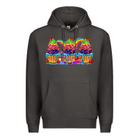 Smoke Pride cupcake Premium Hoodie - FaDigitalArtStudio