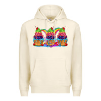 Tofu Pride cupcake Premium Hoodie - FaDigitalArtStudio