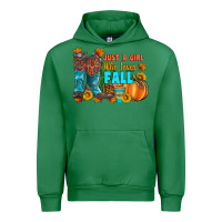 Emerald jusa a girl who loves fall Urban Hoodie - Artiststas