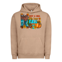 Pigment Burro jusa a girl who loves fall Urban Hoodie - Artiststas