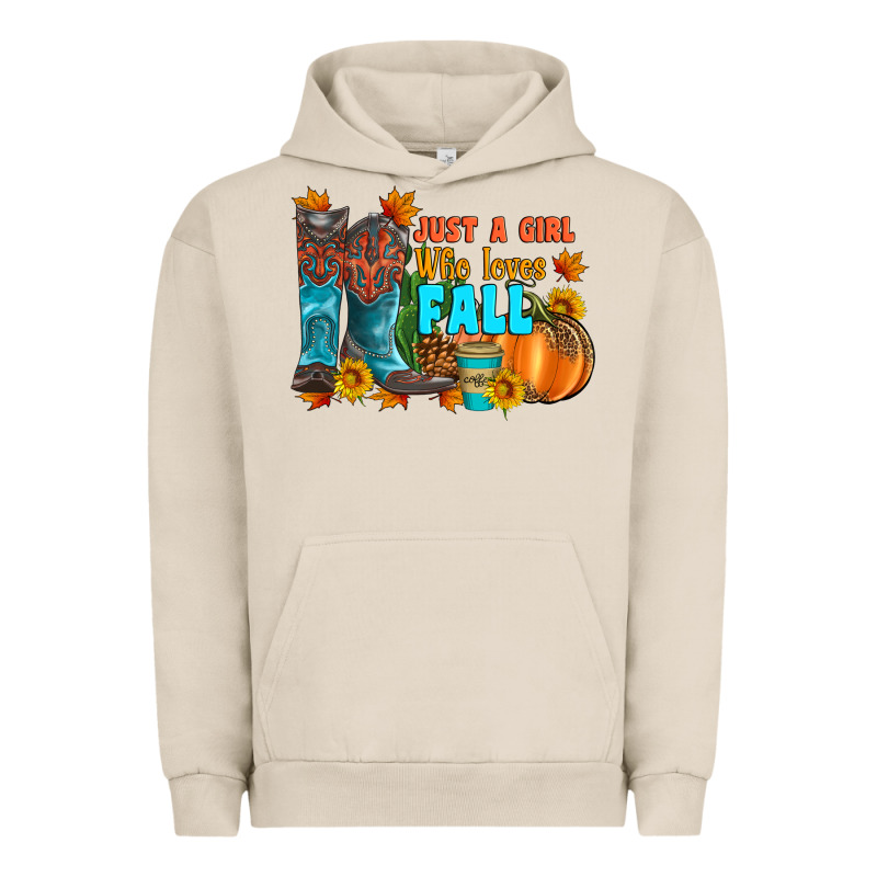 Jusa A Girl Who Loves Fall Urban Hoodie by Artiststas | Teevron