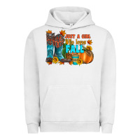 Pigment Lunar Rock jusa a girl who loves fall Urban Hoodie - Artiststas