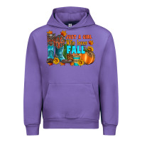 Tulip jusa a girl who loves fall Urban Hoodie - Artiststas