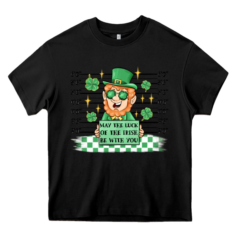 May The Luck Of The Irish Be With You Heavy Core Tee by MaliasSmallBusiness | Teevron