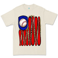 Bone leopard baseball flag Premium Tee - JahusDesignShop
