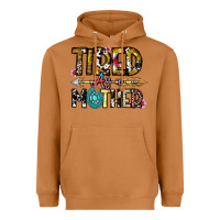 Meerkat Tired As a Mother Heavyweight Hoodie - CowhideDigitalArt