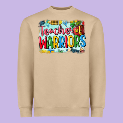 Teacher Of Warriors Heavyweight Sweatshirt Designed By Cowgirlartshop
