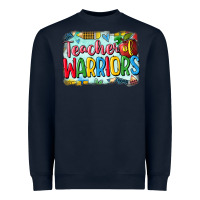 Navy teacher of warriors Heavyweight Sweatshirt - CowGirlArtShop