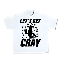 White Let's Get Crazy Urban Heavy Tee - Bettercallsaul
